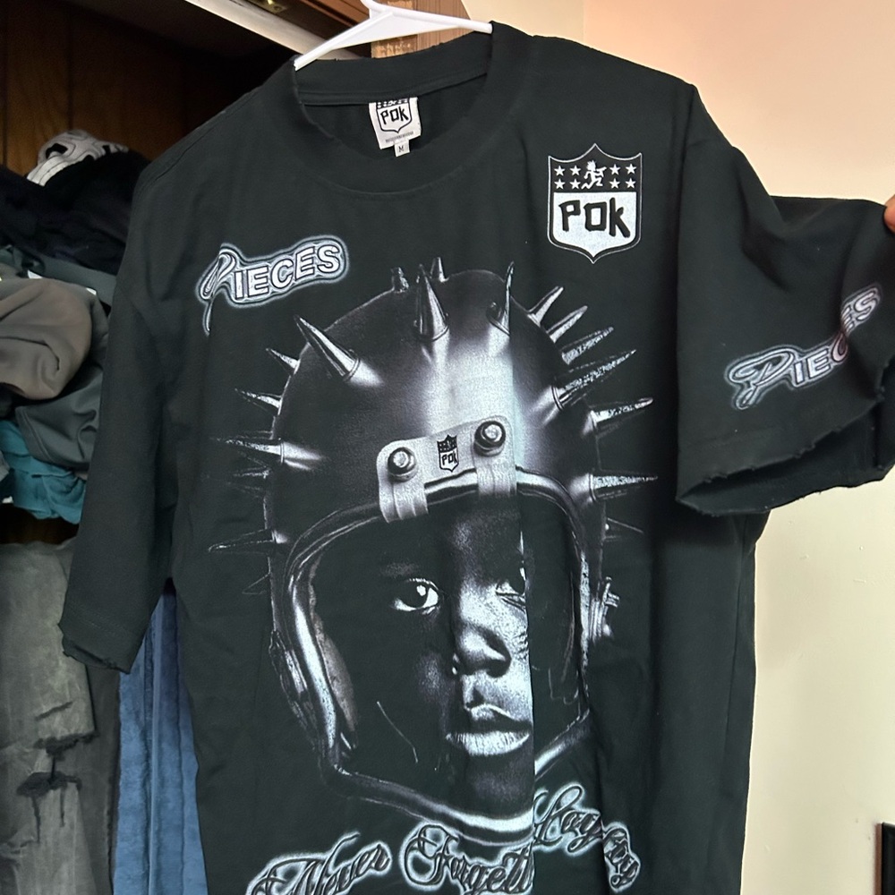 Black Graphic Kids T-Shirt